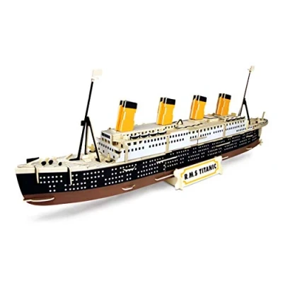 Imagen de Quay R.M.S. Titanic de artesanía en madera Kit construcción FSC