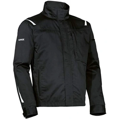 Imagen de Uvex Synexxo Light 7651 Chaqueta de trabajo para hombre (resistente, con muchos bolsillos) Negro XL