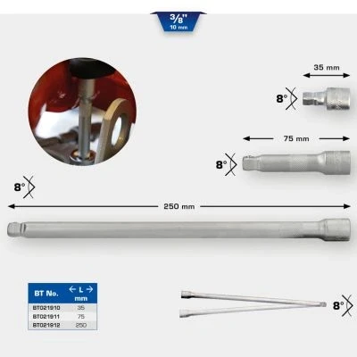 Imagen de KS TOOLS BT021911 Alargadera, llave de cubo 75 10 (3/8&quot;)