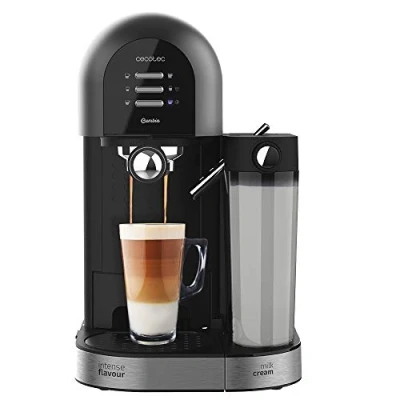 Imagen de Cafetera express Cecotec Power Instant ccino 20 Chic Serie Nera, bar, 1470 W, Full Milk de 700 ml, Negro