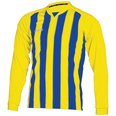 Imagen de Mitre Men Optimize Football Match Day Shirt Yellow/Royal X Small