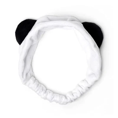 Imagen de Legami banda para el cabello, Me Time, 24,5 x 11 cm, de poliéster, Tema Panda, recoge pelo maquillajes, tirar, hacer un tratamiento facial, suave