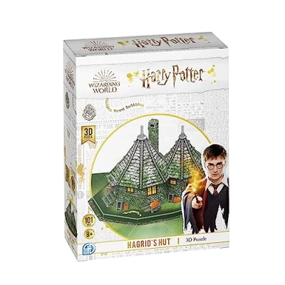 Imagen de University Games 08482 Harry Potter Hagrid&#039;s Hut 3D Puzzle