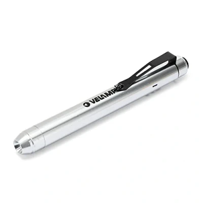 Imagen de Velamp PENLITE Bolígrafo de luz LED, en Aluminio con PadTop, 30 lúmenes, Gris