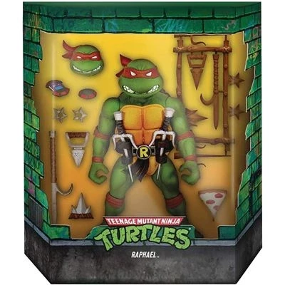 Imagen de Les Tortues Ninja Figurine Ultimates Raphael Version 2 18 cm