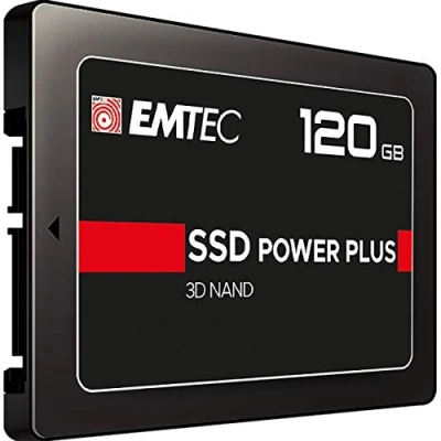 Imagen de EMTEC X150 Power Plus Unidad de Estado sólido 2.5&quot; 120 GB Serial ATA III Disco Duro (120 GB, 2.5&quot;, 520 MB/s, 6 Gbit/s) Negro