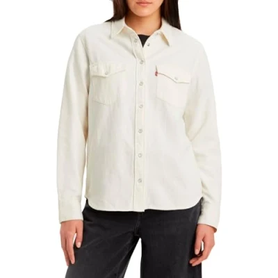 Imagen de Levi&#039;s Iconic Western Camisa, Mujer, Talla: Small, Ecru