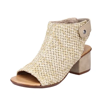 Imagen de Rieker 64670, Sandalia Mujer, Beige, 41 EU