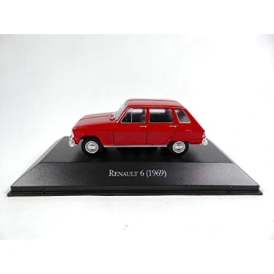 Imagen de OPO 10 Coche colección Salvat 1/43: Compatible con Renault 6 1969 R6 (AR27)