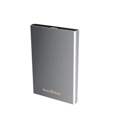 Imagen de ManxData 320GB USB 3.0 Portátil Externos Duros Discos por Ventanas PC, Mac, Smart TV, Xbox One &amp; PS4, Plata