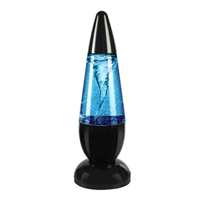 Imagen de Funtime Gifts Lámpara LED de lava, cambia color, integrada, efecto agua y tornado