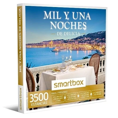 Imagen de Smartbox Caja Regalo Mil y una Noches de Delicia Idea para Padres 2 Noches, Desayuno Cena Personas