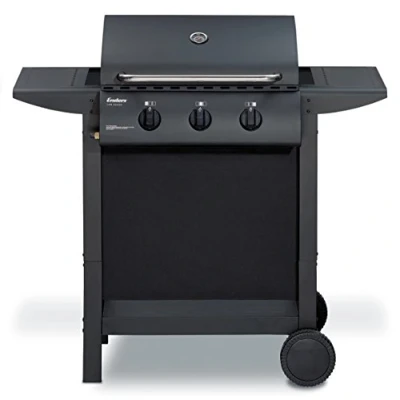 Imagen de Enders San Diego 3 barbacoa gas con termómetro y almacenaje de rejilla acero Inoxidable Parrilla 2 quemadores para balcón camping #8116633