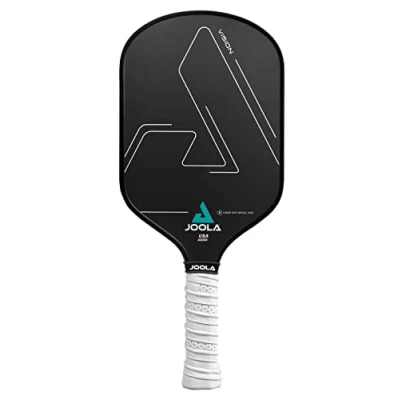 Imagen de JOOLA Vision Pala de pickleball con tecnología superficie agarre carbono texturizada para un máximo giro y control potencia añadida, raqueta polipropileno núcleo