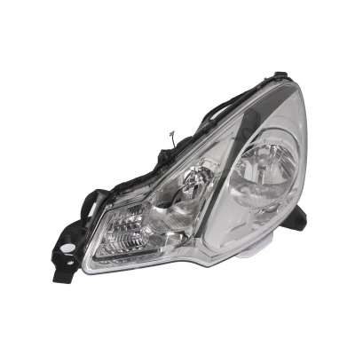 Imagen de TYC 20 12258 15 2 Faros izquierda H7, H1 negro para circulación por la derecha con electromotor CITROËN: C3 II norauto, oscaro, mister auto