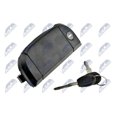 Imagen de NTY EZC VW 111 Manecilla de Puerta Delante, izquierda con cilindro cierre negro VOLKSWAGEN: TRANSPORTER 4, 4 Bus
