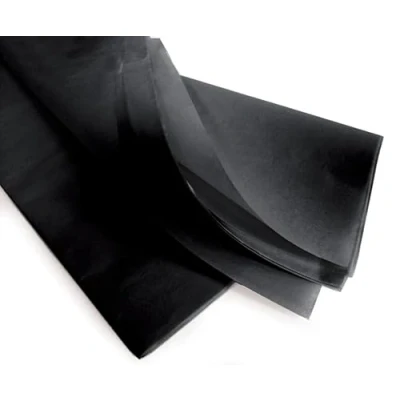 Imagen de GOOD STUFF Paquete de 10 hojas papel seda negro Tamaño 66 cm x 50,8 Perfecto para envolver regalos, manualidades y (negro)