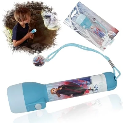 Imagen de Sambro International Frozen, linterna grande para niños, luz nocturna, leer, acampar y emergencias, regalo de cumpleaños niños 3 años en