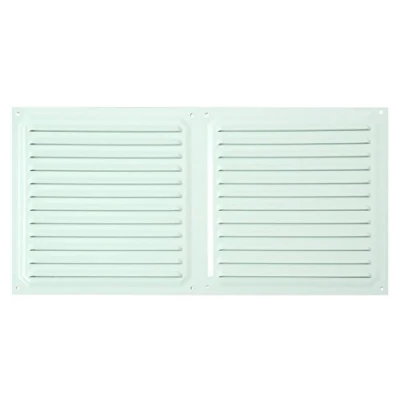 Imagen de Brinox B70540D Rejilla de ventilación (20 x 40 cm) color lacado blanco