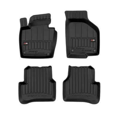 Imagen de FROGUM 3D407077 Juego de alfombrillas suelo Caucho delante y detrás 4 negro Adaptado VOLKSWAGEN: Passat B6 Variant, Berlina, CC