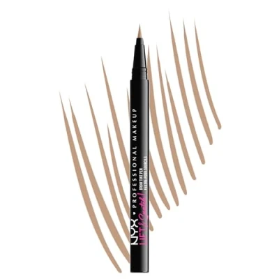 Imagen de NYX Professional Makeup Lift &amp; Snatch! Lápiz de Cejas Larga Duración 16H, A prueba borrones, No transfiere, Tono Taupe