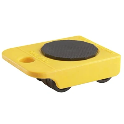 Imagen de Dörner + Helmer 290651 Transportador de muebles con ruedas plástico y plato giratorio (105 x 75 35 mm, capacidad carga 150 kg)