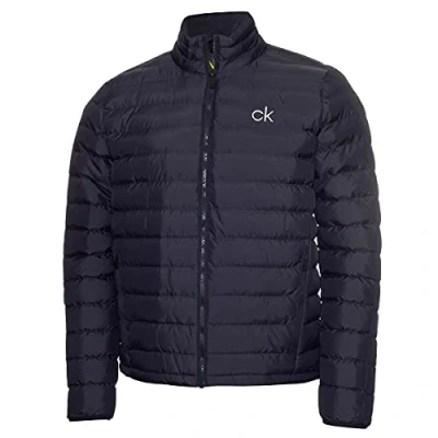 Imagen de Calvin Klein Hombre Acolchado Ripstop Chaqueta Estirable Armada XXL