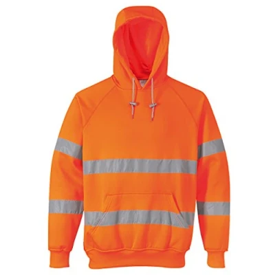 Imagen de Portwest Sudadera De Alta Visibilidad Con Capucha , Tamaño: S, Color: Naranja, B304ORRS