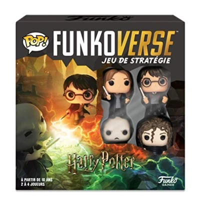 Imagen de Funko Black Mag Funkoverse, 4 unidades English juego de mesa, 43476, multicolor, Versión francesa