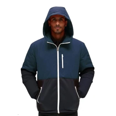 Imagen de MAGIC SELECT Chaqueta Acolchada para Hombre. Abrigo de Plumas con Capucha Otoño Invierno. Calido e Impermeable.