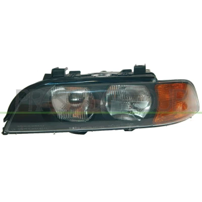 Imagen de PRASCO BM0444904 Faros izquierda HB3/H7, HB3, H7 amarillo sin servomotor para reg. alcance luces BMW: 5 Sedán, Touring