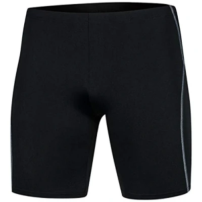 Imagen de Aqua Speed Blake Troncos de natación Largo Hombre Eficaz contra la Fatiga Muscular XL Schwarz Grau