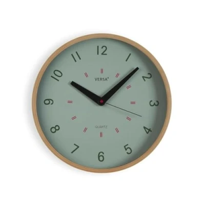 Imagen de Versa Reloj de Pared Verde Plástico 4 x 30 cm