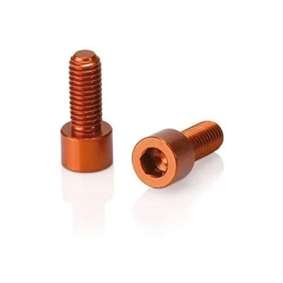 Imagen de XLC Zubehör Schrauben Für Trinkflaschenhalter Accesorios, Unisex, Naranja, 10x10x5cm