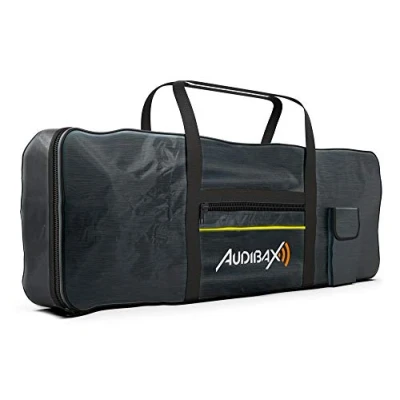 Imagen de Audibax Onyx Bag 61 Funda para Teclados y Pianos de Teclas Bolso con Dos Asas Fuertes Cómodas Mochila Acolchada un Teclado o Piano Digital Estuche Fabricado en Poliéster