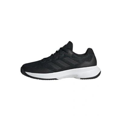Imagen de adidas Performance Gamecourt 2.0 Tennis Zapatillas de tenis para tierra batida, Hombre, Talla: 50 2/3, Black/grey Tela/tejido sintético