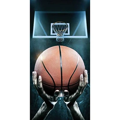 Imagen de JFabrics Toalla de baloncesto 70 x 140 cm