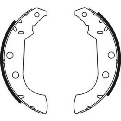Imagen de KRAFT 6025500 Zapatas de Freno 228,6 42,0 PEUGEOT: 306 Hatchback, Berlina, 405 I CITROËN: ZX Hatchback
