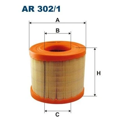 Imagen de Filtro de aire FILTRON AR 302/1