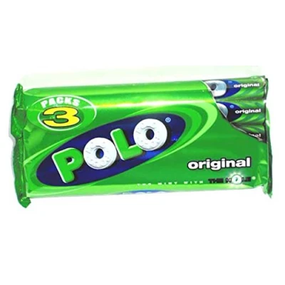 Imagen de Nestlé Polo Original Caramelos Menta 3 tubos de 33,4 g