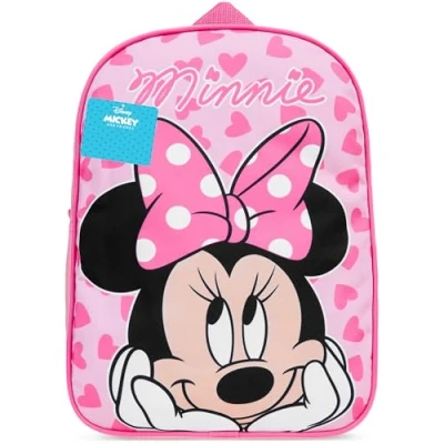 Imagen de Get Trend Disney Minnie Mouse Mochila Infantil Bolsa Niña Niño 3+ Años Mochilas de Viaje Escolares Deportivas Preescolar Primaria Regalos Niños (Rosa Mouse)