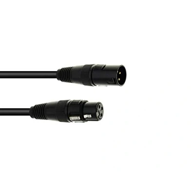 Imagen de Eurolite DMX Cable XLR de 3 Pines (1 m)
