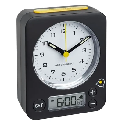 Imagen de TFA Dostmann Blooming Weather Combo Despertador analógico con Radio Reloj (plástico), Multicolor, 10.5 x 4 12 cm