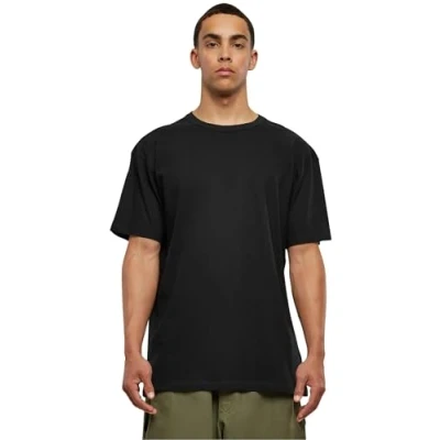 Imagen de Urban Classics Oversized Pinstripe TEE Camiseta estampada, Hombre, Talla: 5XL, Black