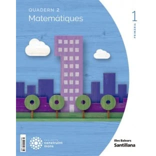 Imagen de QUADERN MATEMATIQUES 1 PRIMARIA 2 TRIM CONSTRUINT MONS 9788414115985