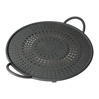 Imagen de KUHN RIKON Protector antisalpicaduras de silicona gris Ø 26 cm