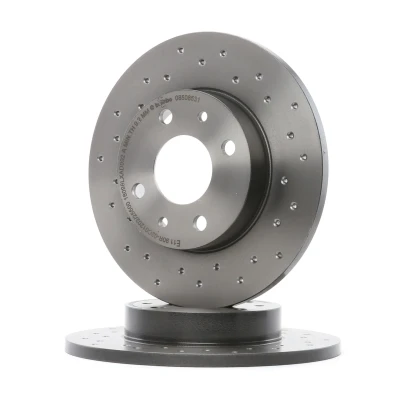 Imagen de BREMBO COATED DISC LINE 08.5085.31 Disco de freno 240 11 4 perforado, macizo revestido con tornillos ABARTH: 500 / 595 695 Hatchback norauto, oscaro