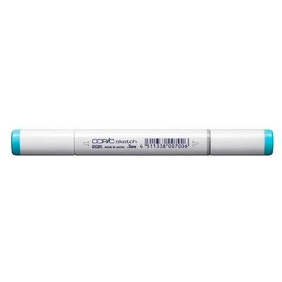 Imagen de Copic Sketch BG05, Holiday Blue, Rotulador doble con punta mediana y de pincel.