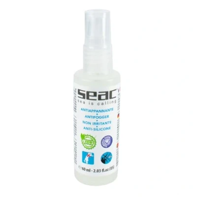 Imagen de SEAC Biogel Antifog 60ml, Spray antivaho para máscaras y Gafas de natación