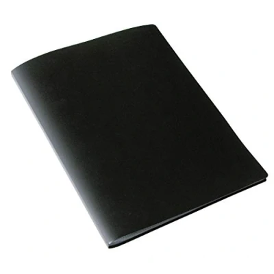 Imagen de Carpeta liderpapel escaparate 37925 30 fundas polipropileno din a4 negro opaco
